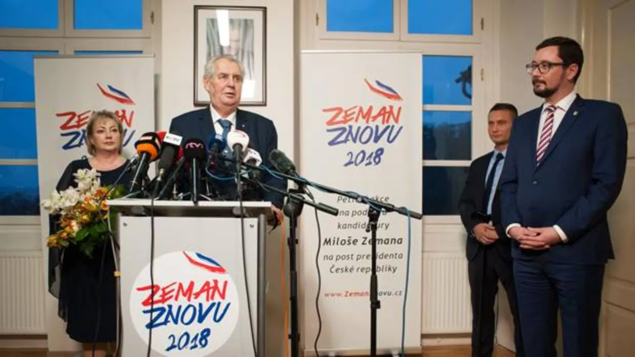 El presidente checo, Milos Zeman