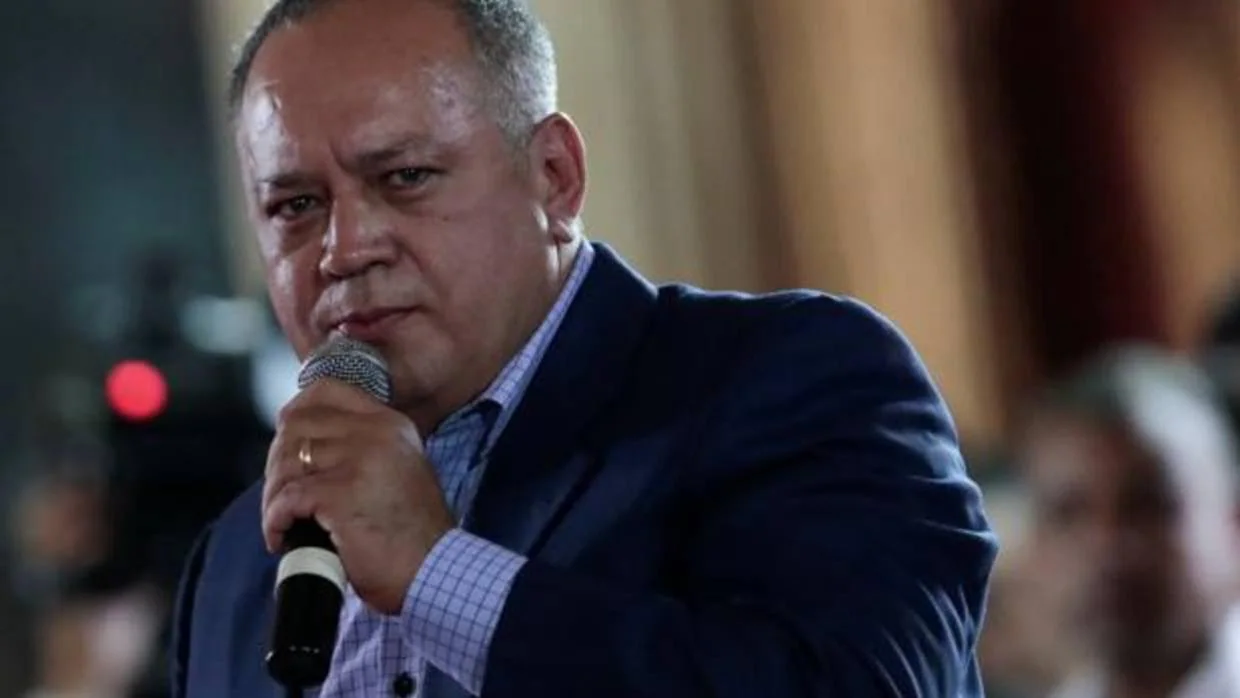 Diosdado Cabello, miembro de la Asamblea Nacional Constituyente y hombre fuerte del régimen