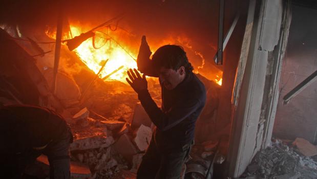 Al menos 100 combatientes pro Assad asesinados en un ataque de la coalición de EE.UU. en Siria