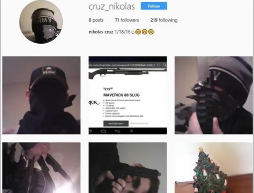 Nikolas Cruz, un fanático de las armas con entrenamiento militar que quería destrozar su escuela
