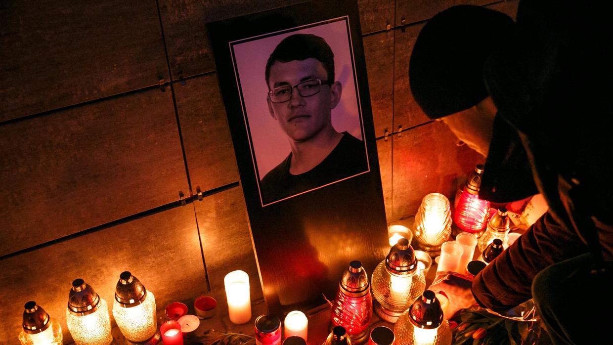Vigilia por el periodista asesinado Jan Kuciak