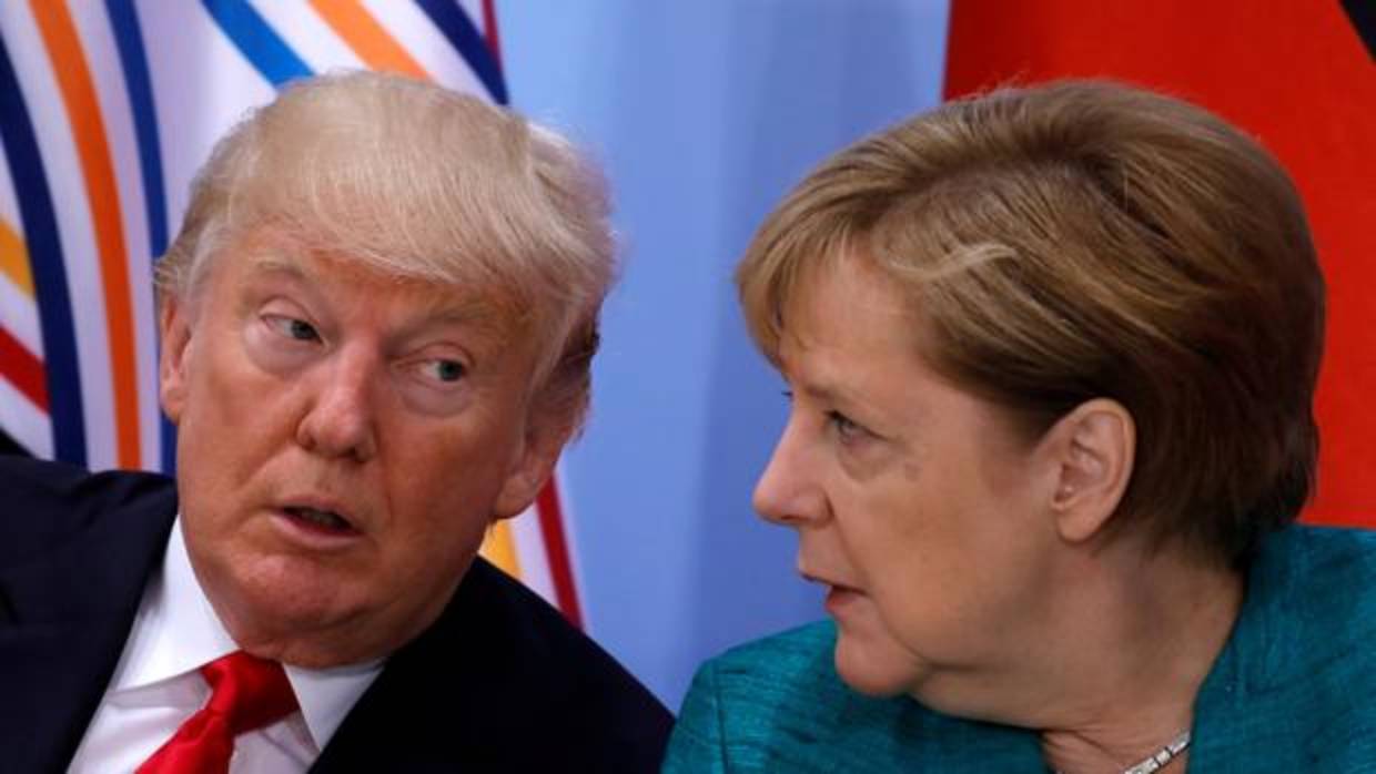 Merkel se alinea con Trump frente a la amenaza nuclear de Putin