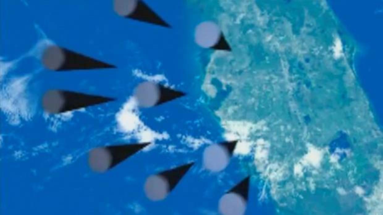 Fotograma de un vídeo generado por ordenador que muestra el lanzamiento del misil balístico Sarmat