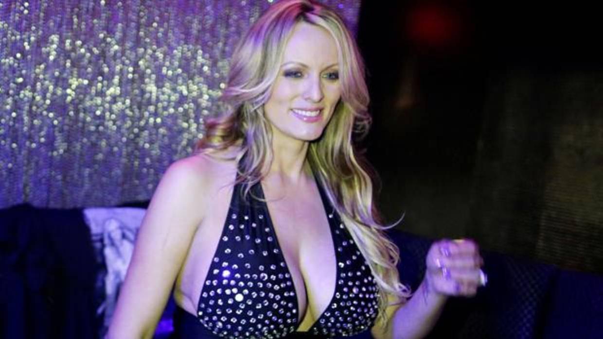 La actriz porno Stephanie Clifford, conocida como Stormy Daniels, en una imagen del pasado mes de febrero