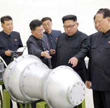 Kim Jong-un, en una imagen difundida al anunciar Corea del Norte el desarrollo de una bomba de hidrógeno