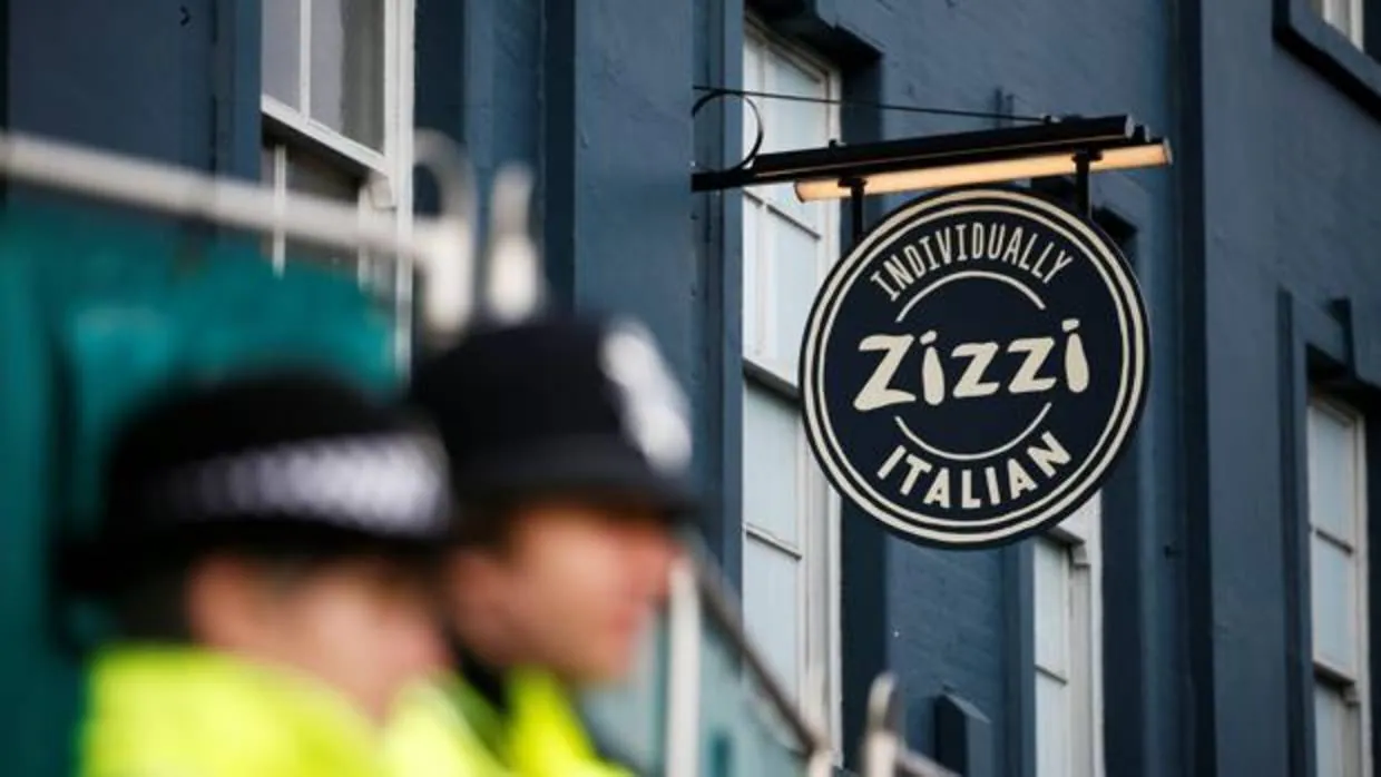 La pizzería Zizzi es el escenario en el que se cree que envenenaron al espía ruso Sergei Skripal