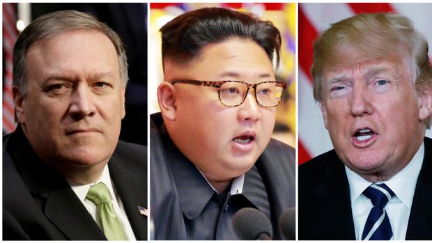 Trump envió en secreto al jefe de los espías para ver a Kim Jong-un