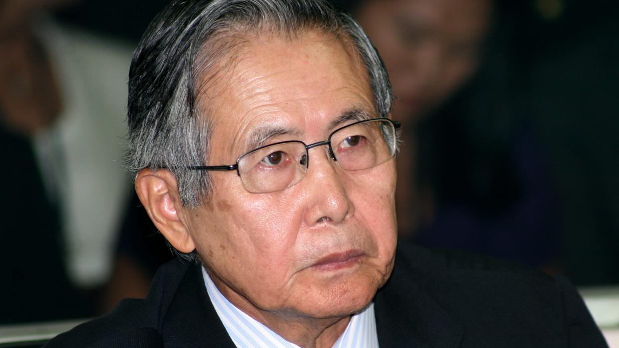 El expresidente de Perú Alberto Fujimori en la Corte Superior de Justicia