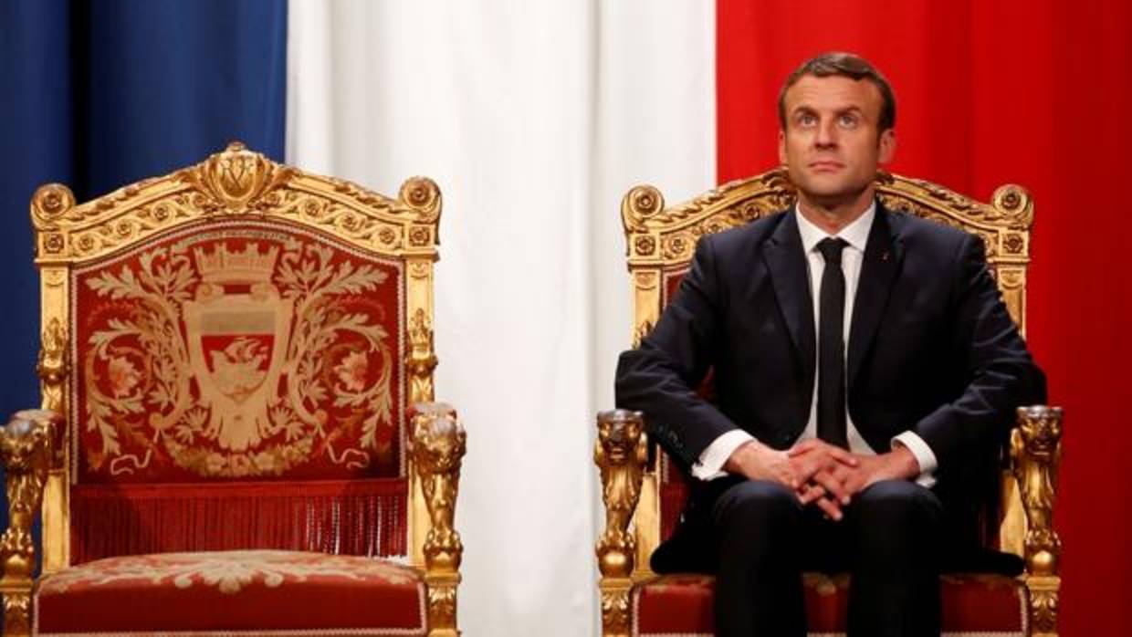 El presidente de Francia, Emmanuel Macron