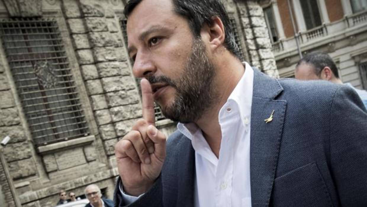 El líder de La Liga Norte, Matteo Salvini