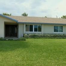 La casa donde sucedieron los hechos, en Cutler Bay