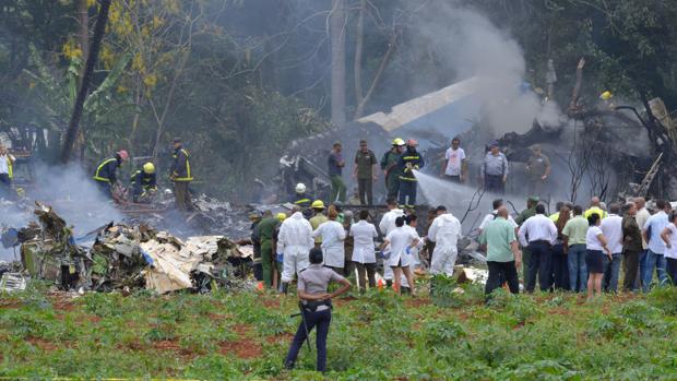 Accidente de avión en Cuba con 110 personas a bordo. Hay tres supervivientes