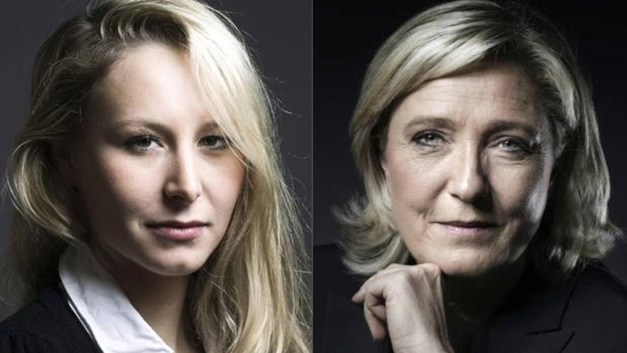 Marion Maréchal y su tía, Marine Le Pen