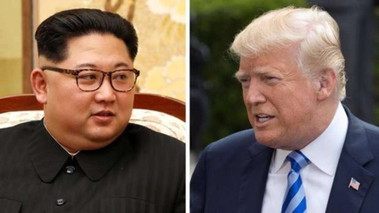 Kim Jong-un y Donald Trump