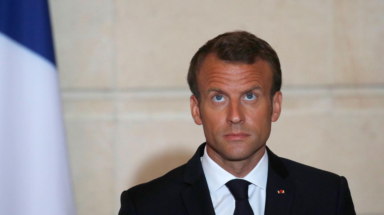 El presidente francés, Emmanuel Macron