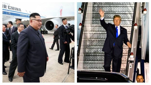 Trump y Kim Jong-un ya están en Singapur para su histórica cumbre del martes