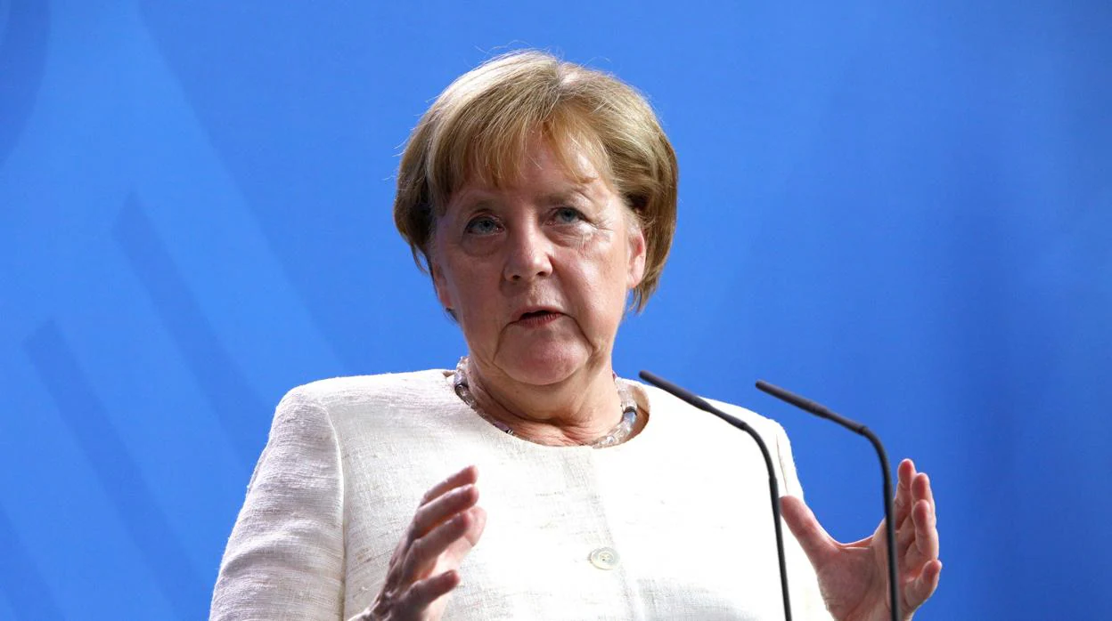 Merkel en una reunión centrada en los refugiados