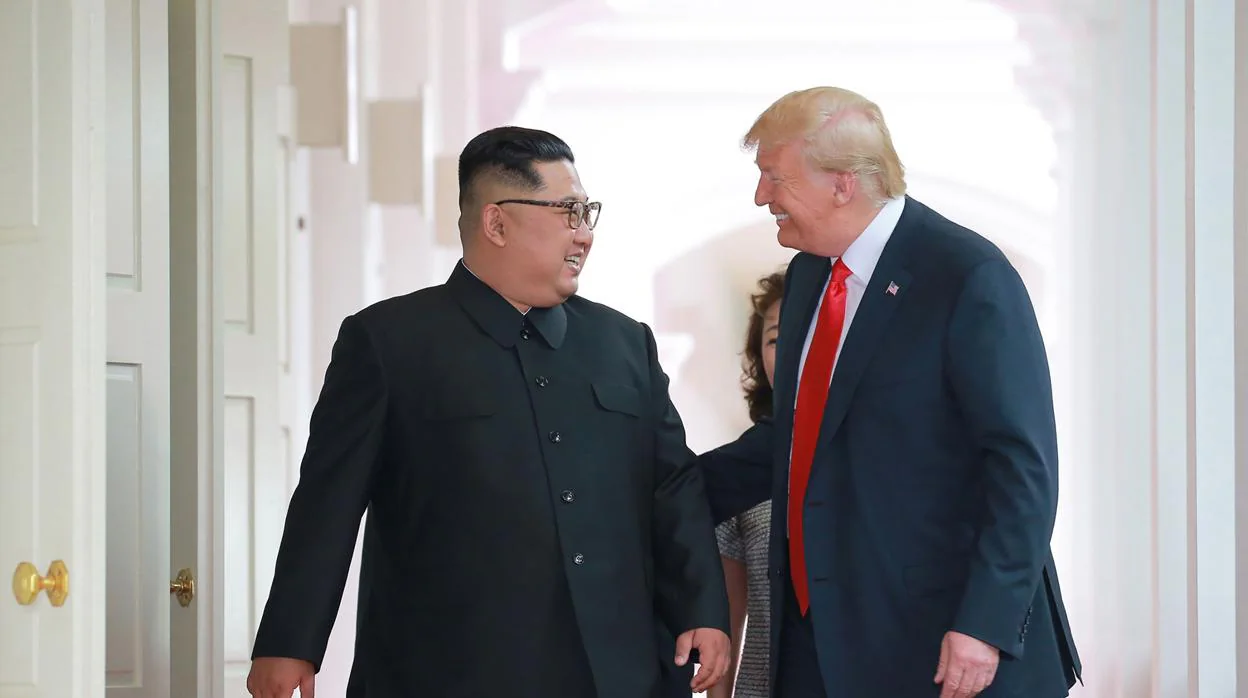 Las frases de Trump para disculpar a su nuevo «amigo» Kim Jong-un