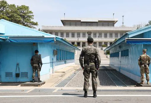 Frontera militarizada entre las dos Coreas