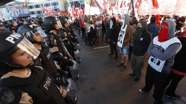 Tercera huelga general del Gobierno de Macri