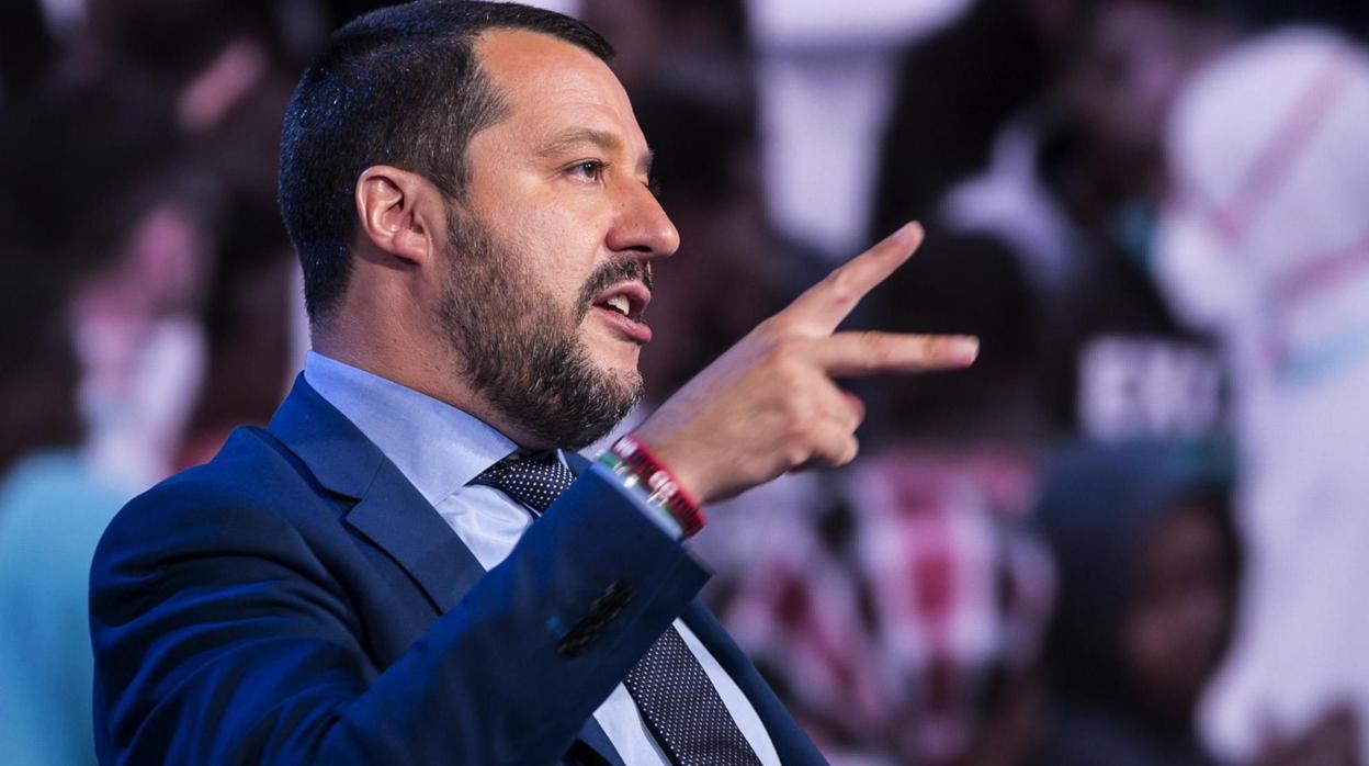 El ministro del Interior italiano, Matteo Salvini