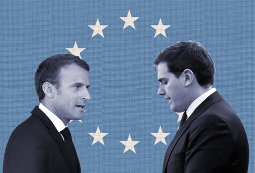 Macron y Rivera