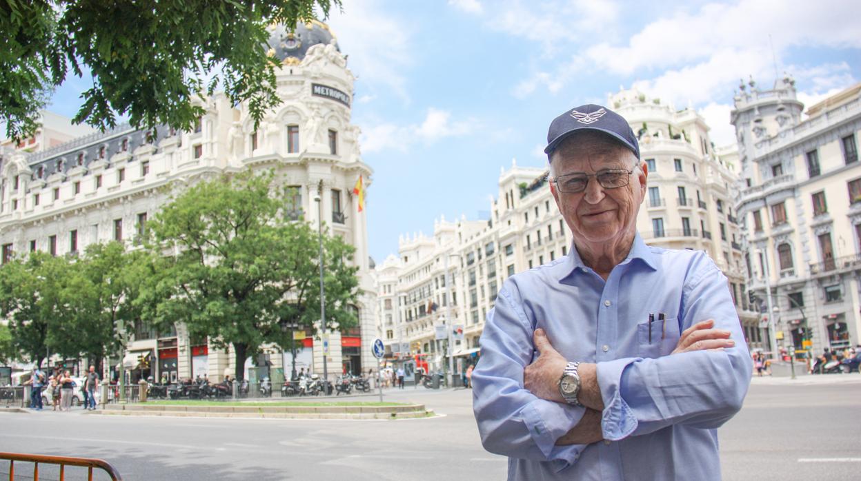 Enrique Aristeguieta, durante su visita a Madrid