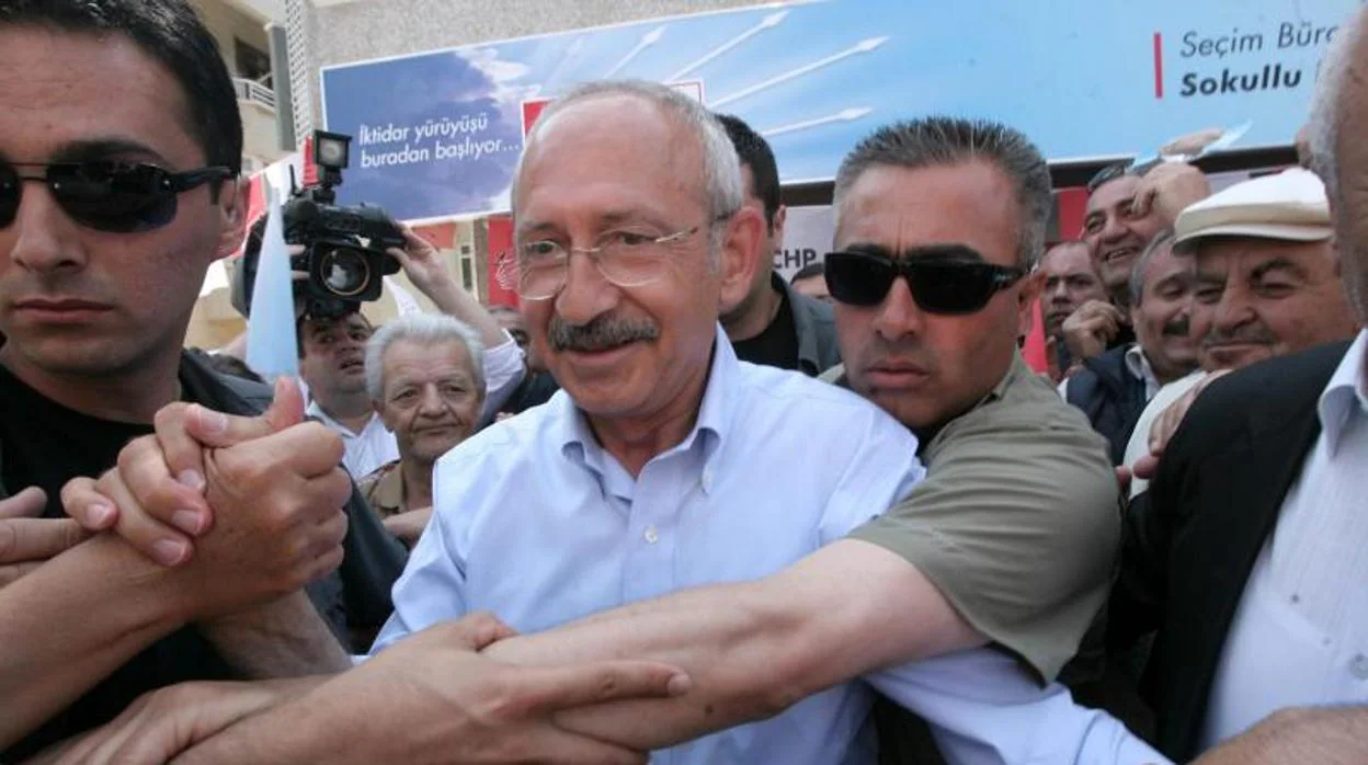 Kemal Kilicdaroglu durante un acto de la campaña electoral el pasado mes de junio