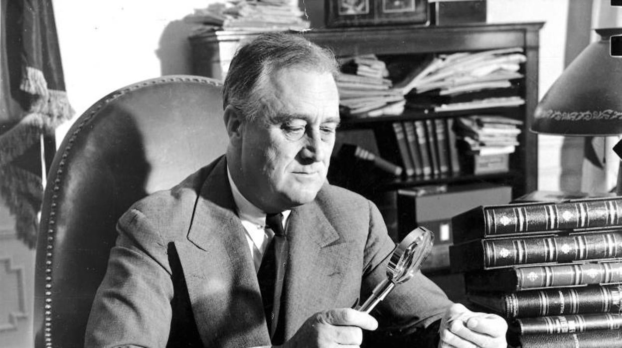 Franklin D. Roosevelt era un apasionado de la filatelia y poseía una gran colección de sellos