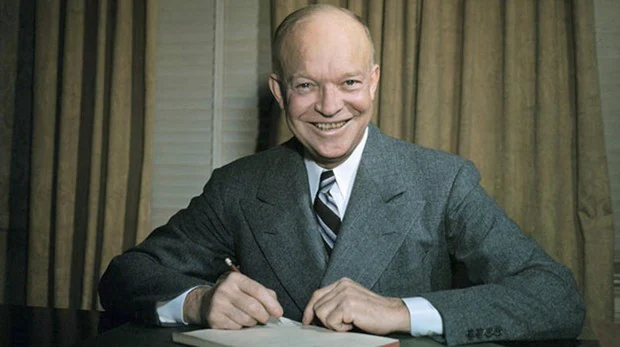 Eisenhower: salud quebradiza y voluntad de hierro