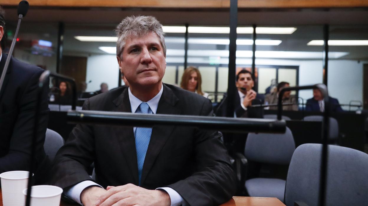 Amado Boudou durante el juicio por el caso Ciccone