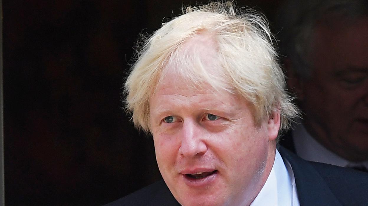 Boris Johnson en Londres