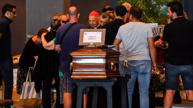 Funeral de Estado por las víctimas de Génova bajo el sentimiento de la rabia