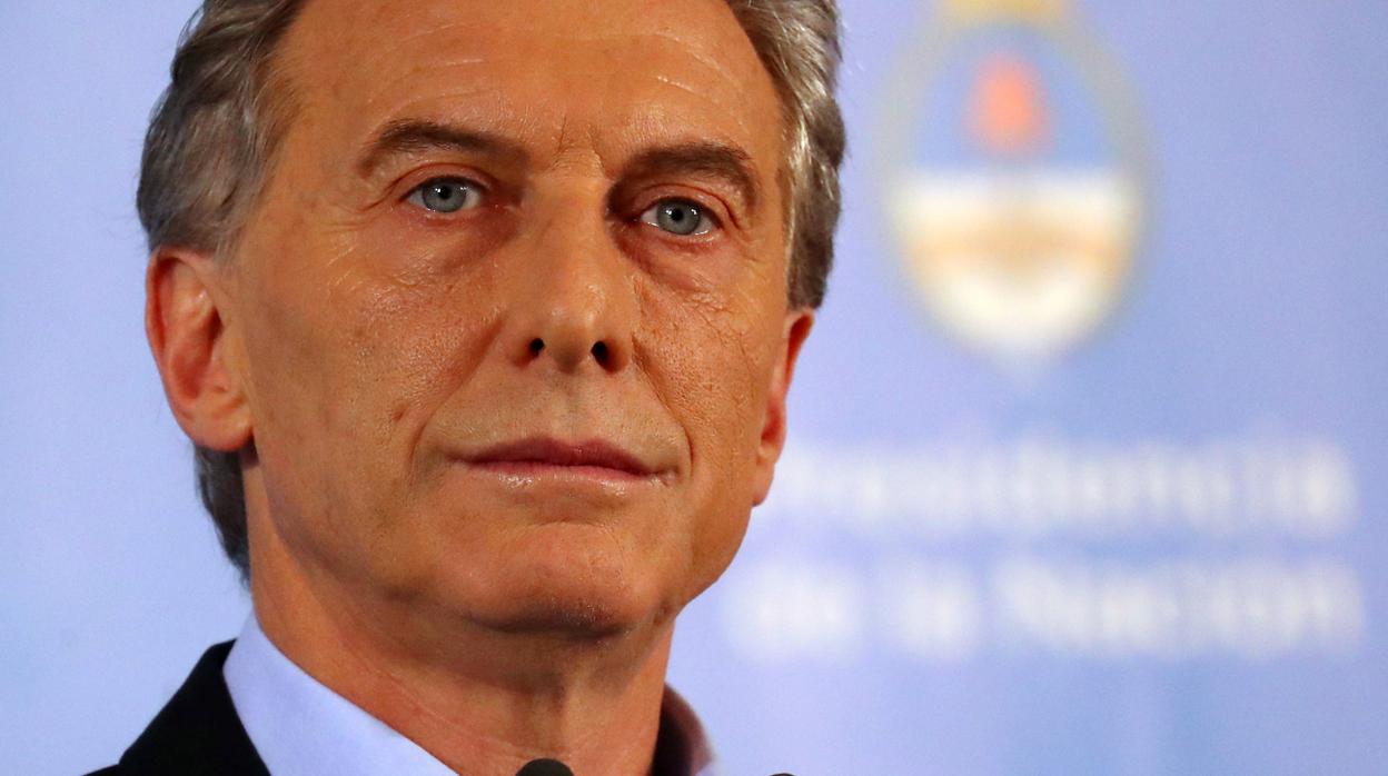 El presidente de Argentina, Mauricio Macri