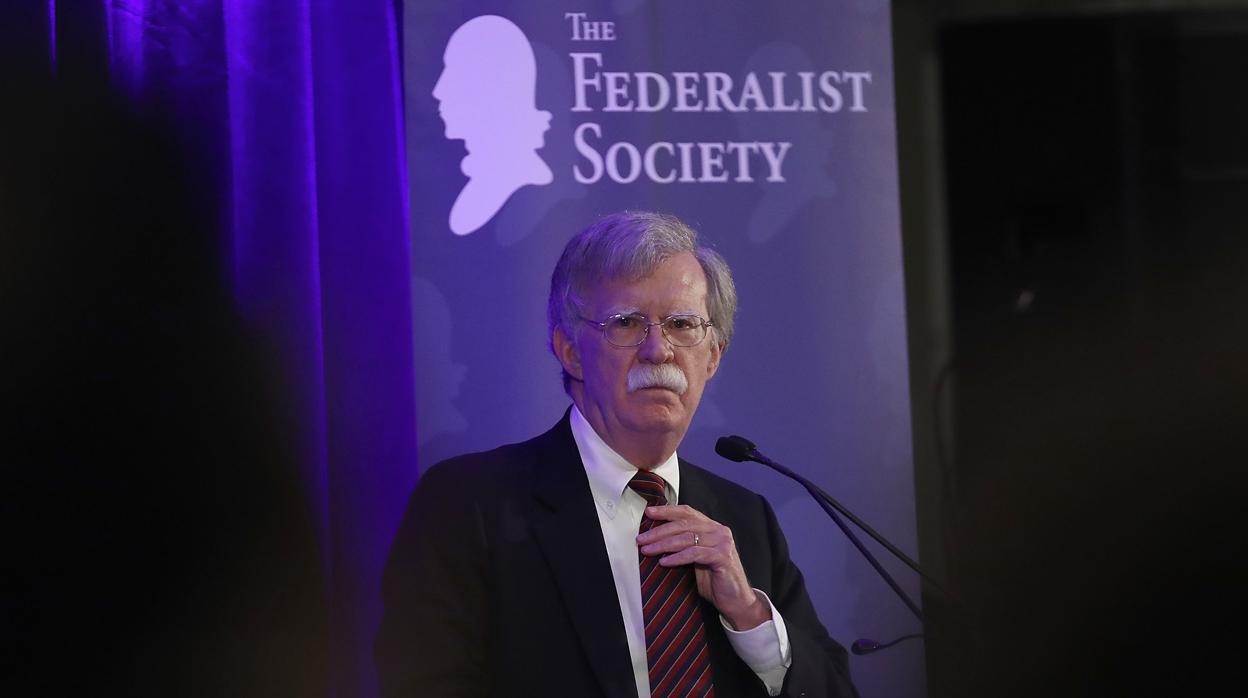 El asesor de seguridad nacional, John Bolton, en Washington