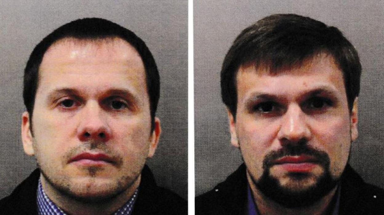 Alexander Petrov y Ruslan Boshirov, buscados por el caso Skripal