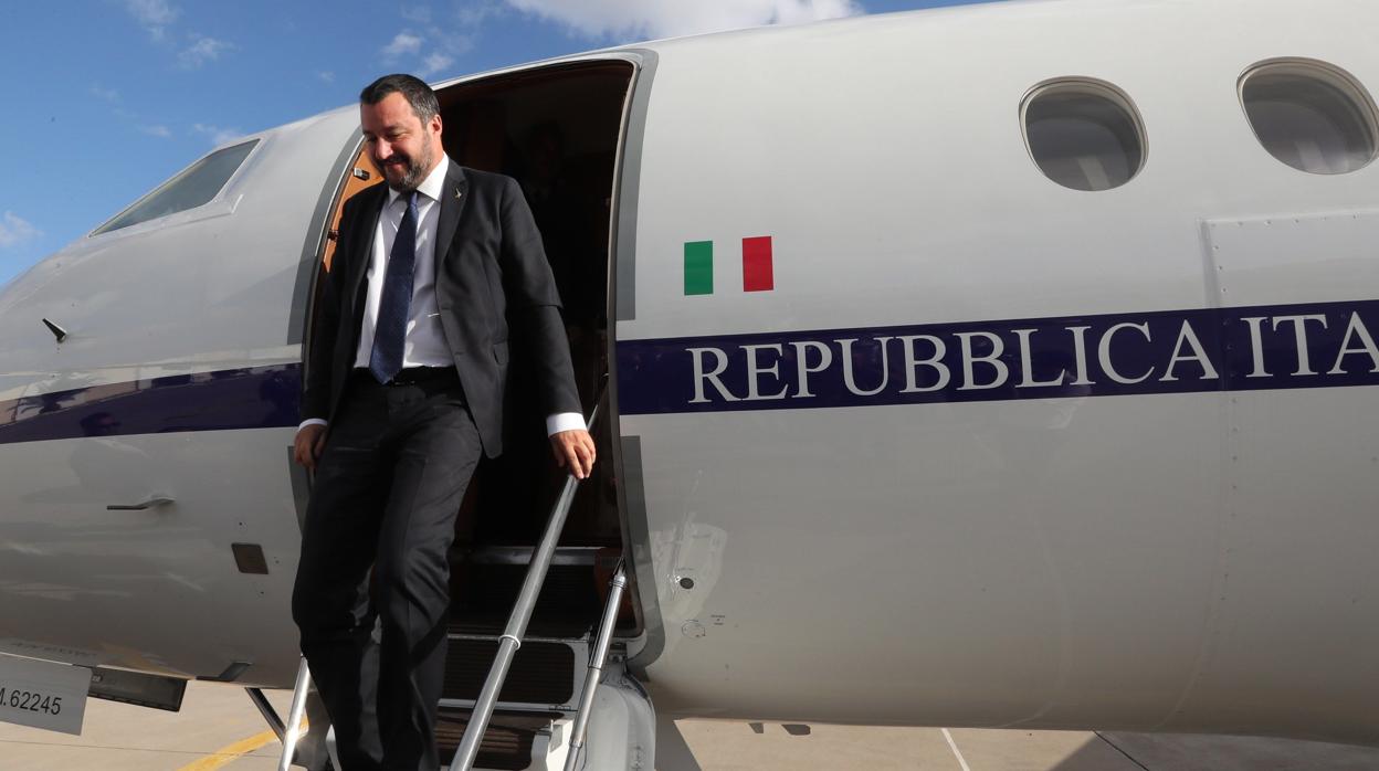 El ministro del Interior de Italia, Matteo Salvini