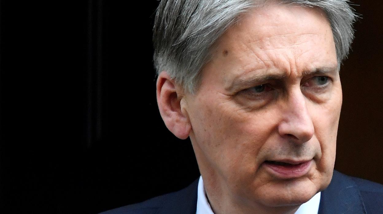 El ministro de Finanzas británico, Philip Hammond