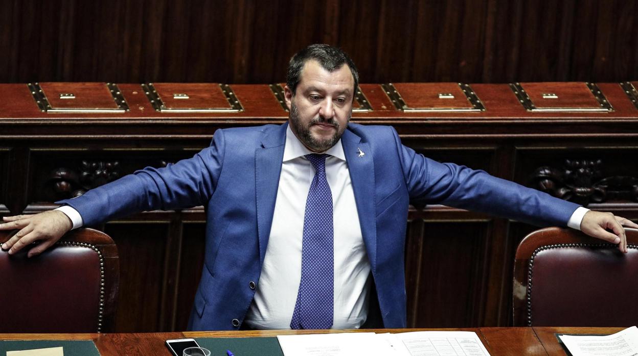 El ministro del Interior italiano, Matteo Salvini