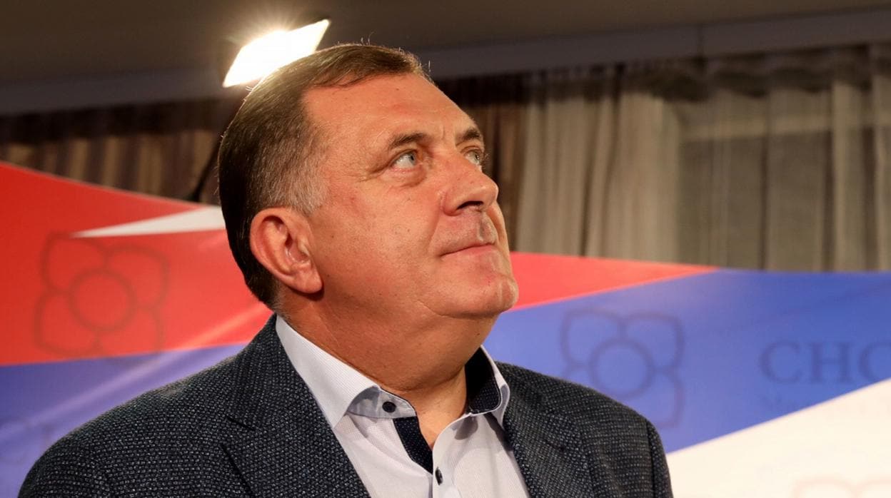 El nacionalista serbobosnio Milorad Dodik