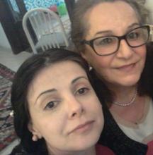 Lida y Pari Sherafatmand, en Malta