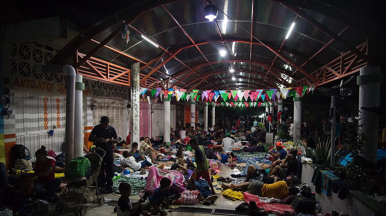 M xico lanza el programa Est s en tu casa para dispersar la caravana