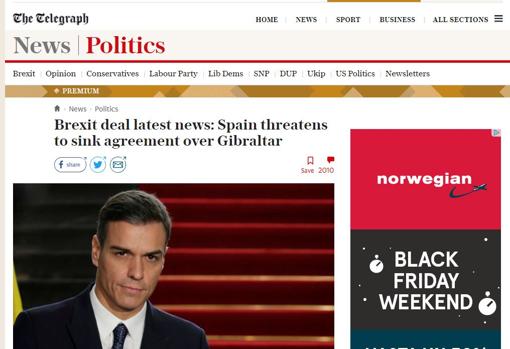 La prensa británica alerta de que España luchará «hasta el final» por Gibraltar