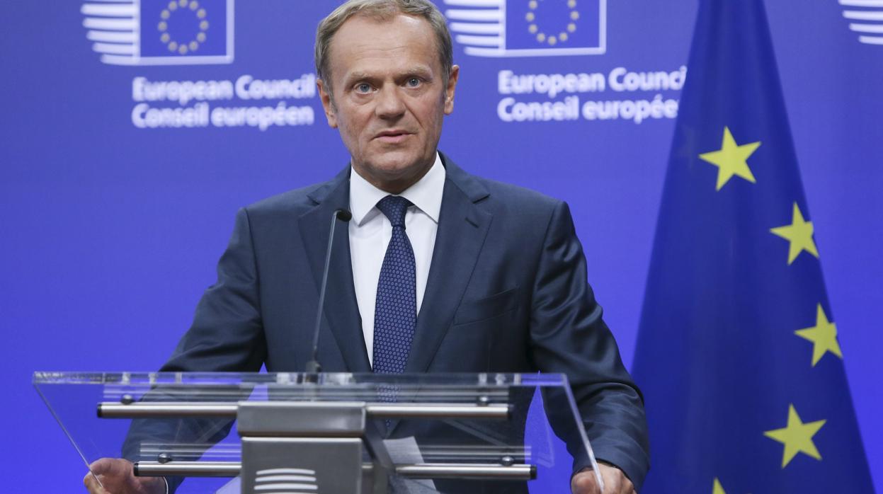 El presidente del Consejo Europeo, Donald Tusk