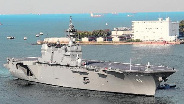 Japón planea volver a tener portaviones por primera vez desde la Segunda  Guerra Mundial