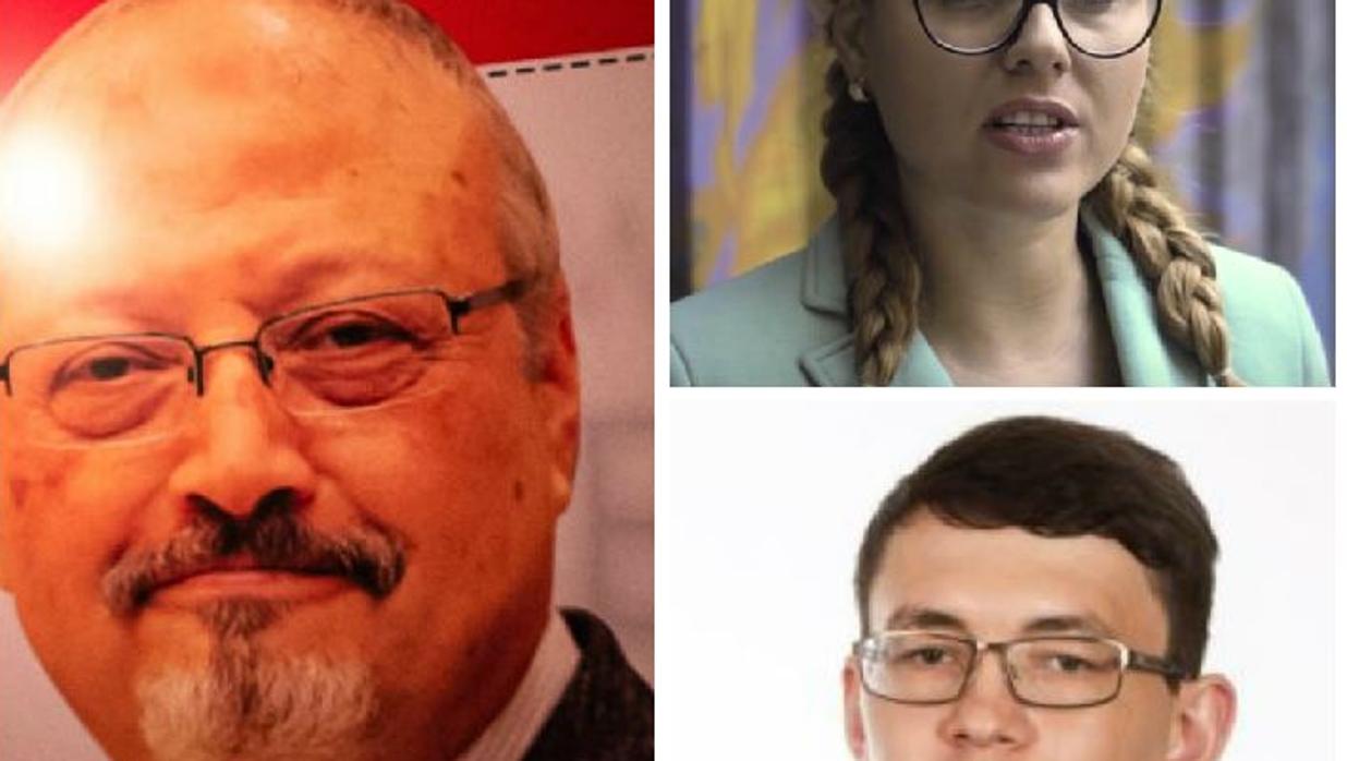 Jamal Khashoggi, Viktoria Marinova y Jan Kuciak