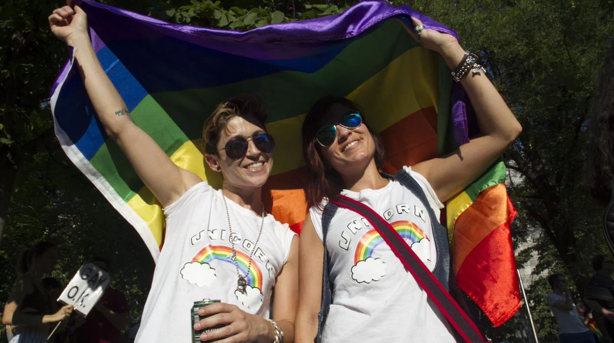 Celebración del Orgullo Gay en Madrid
