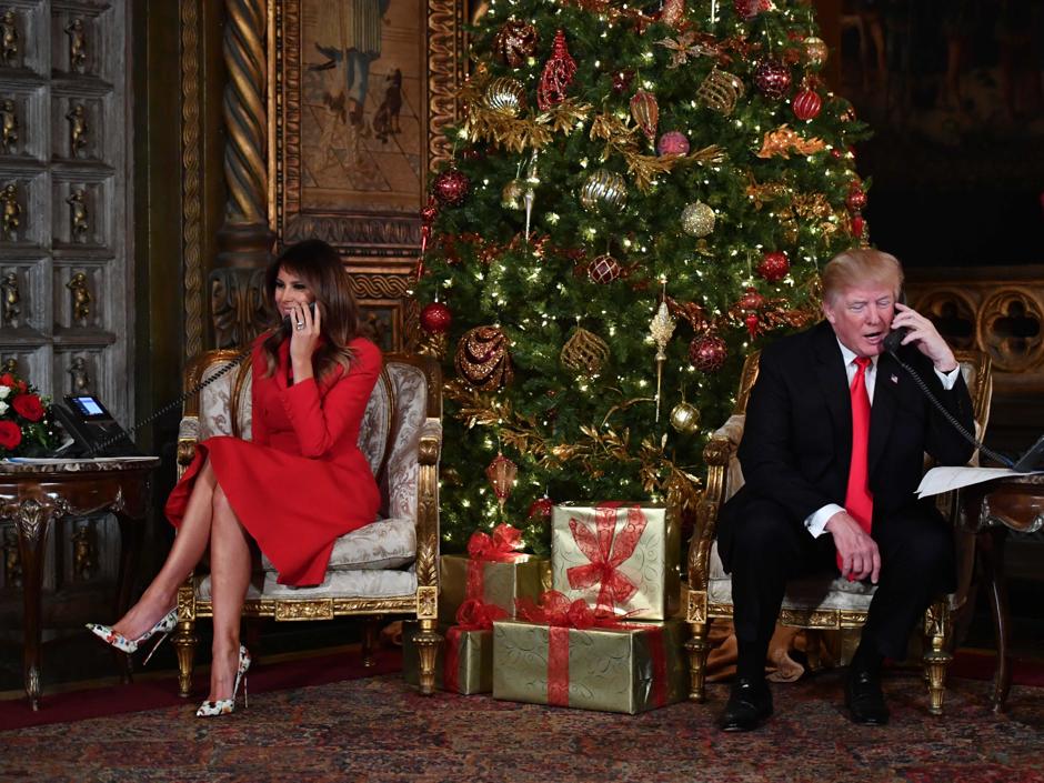 La niña que habló con Trump dice que aún cree en Santa Claus