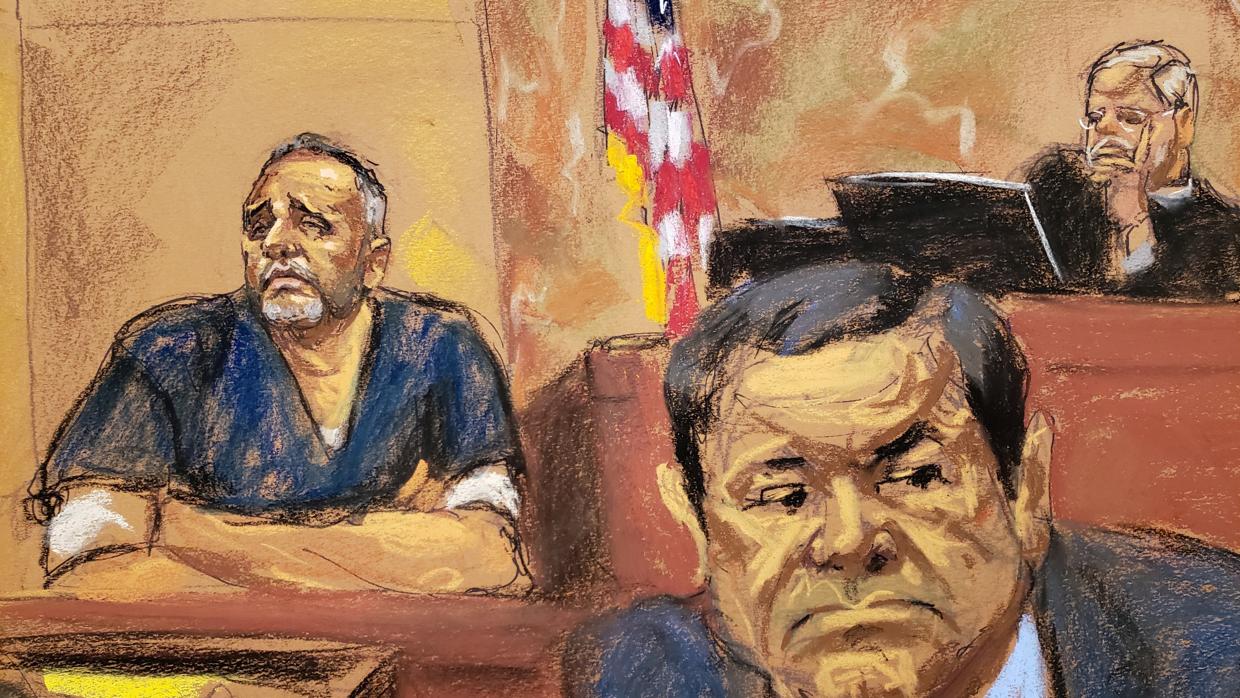 Alex Cifuentes testifica durante el juicio contra El Chapo