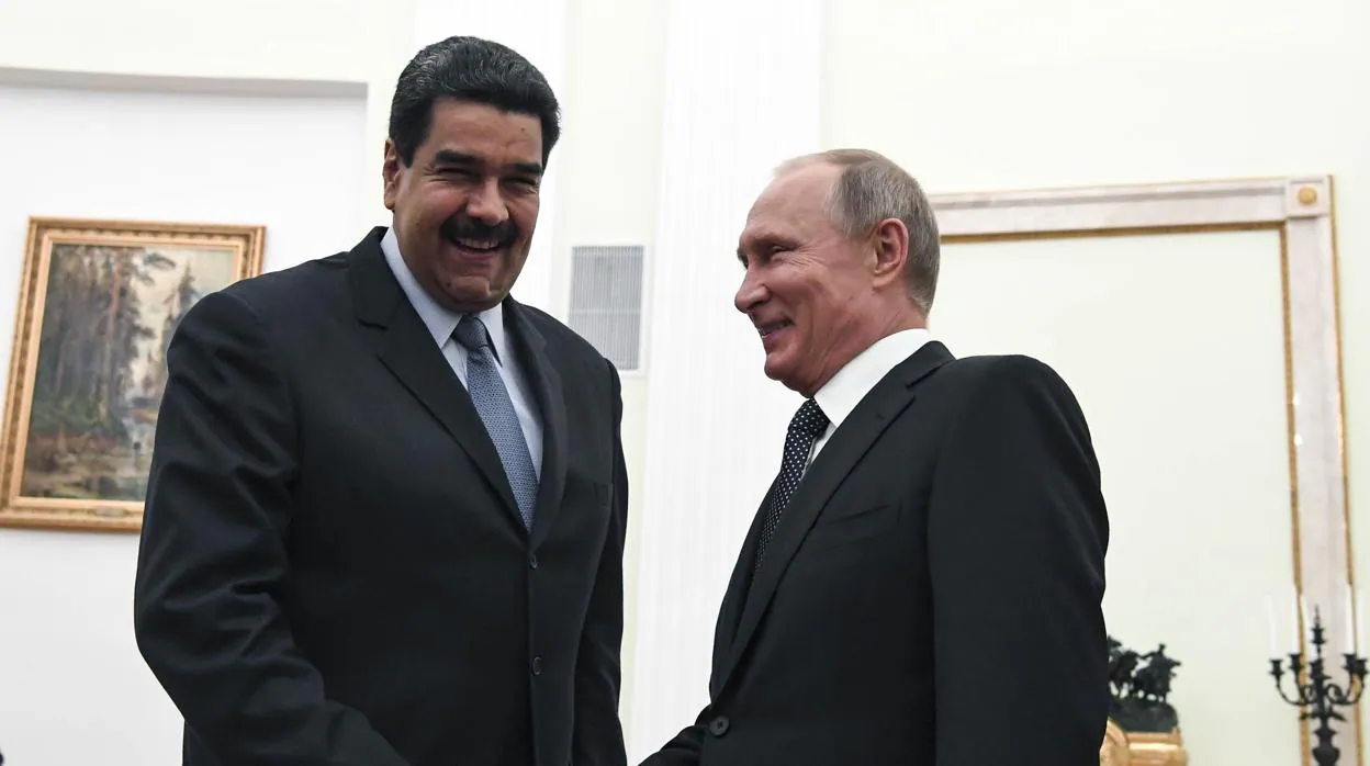Maduro con Putin, durante una visita al Kremlin en octubre de 2017